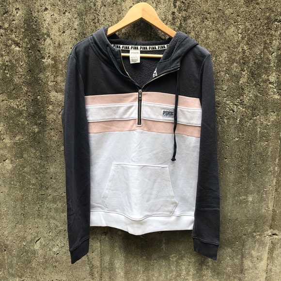 PINK Victoria’s Secret Half Zip Pullover